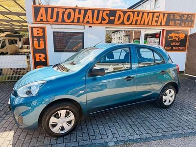 Gebraucht Nissan Micra Visia 80 PS (58 kW) 2016 Türkis Kleinwagen
