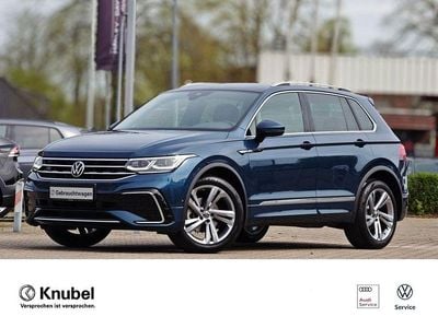 Usata VW Tiguan R-line 150 CV (110 kW) 2021 Blu SUV