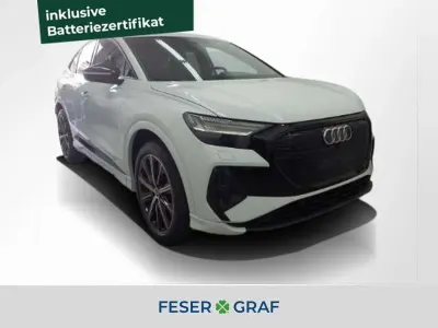 Gebraucht Audi Q4 Sportback e-tron Comfort 219 kW (299 PS) 2023 Gletscherweiß metallic SUV
