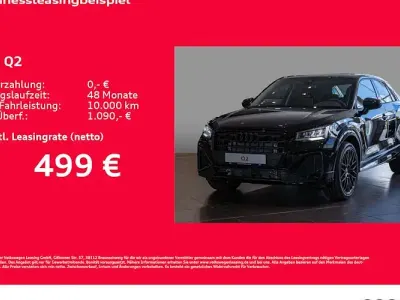 Neu Audi Q2 S-Line 150 PS (110 kW) 2026 Schwarz SUV