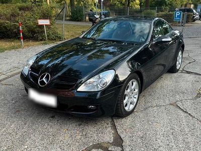 Gebraucht Mercedes SLK200 163 PS (119 kW) 2006 Schwarz Cabrio