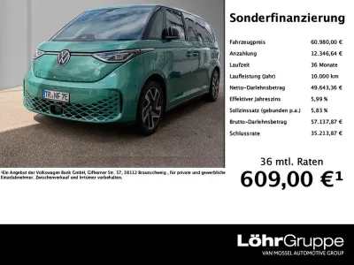 Gebraucht VW ID. Buzz Goal 210 kW (286 PS) 2025 Grün Van / Kleinbus