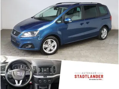 Gebraucht Seat Alhambra Style 140 PS (102 kW) 2015 Blau Van / Kleinbus