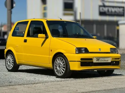 Usata Fiat Cinquecento 54 CV (39 kW) 1998 Giallo Utilitaria