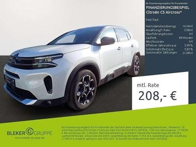 Gebraucht Citroën C5 Aircross Feel 131 PS (96 kW) 2022 Perlmutt weiß SUV