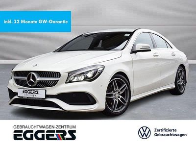 Gebraucht Mercedes CLA180 AMG line 122 PS (89 kW) 2017 Weiß Limousine