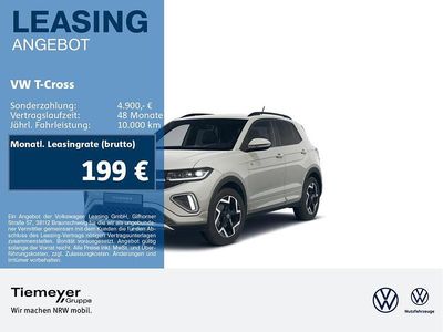 Neu VW T-Cross R-line 116 PS (85 kW) 2026 Grau SUV