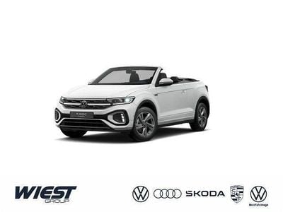 Gebraucht VW T-Roc Cabriolet R-line 150 PS (110 kW) 2025 Weiß Cabrio