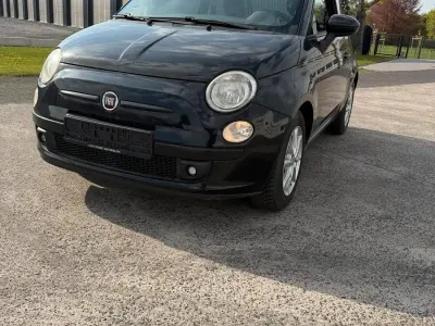 Gebraucht Fiat 500 101 PS (74 kW) 2010 Schwarz Kleinwagen