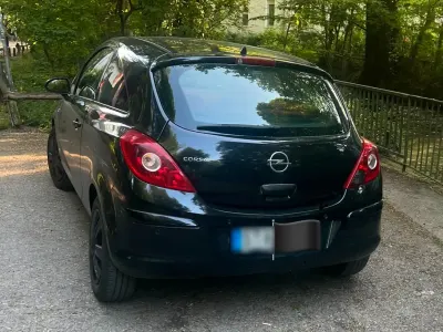 Gebraucht Opel Corsa 86 PS (63 kW) 2008 Schwarz Kleinwagen