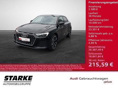 Schwarz Gebraucht 2024 Audi A1 Sportback Advanced Kleinwagen | 25.890 € (Guter Preis)