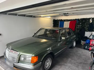 Brugt Mercedes 380 SE 218 HK (160 kW) 1982 Grøn Sedan