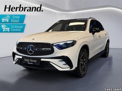 Gebraucht Mercedes GLC220 AMG Line Premium Plus 197 PS (144 kW) 2022 Unilack polarweiß SUV