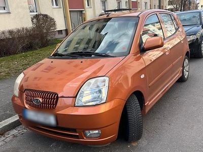 Usata Kia Picanto 65 CV (47 kW) 2006 Arancione Utilitaria