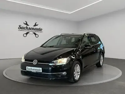 Gebraucht VW Golf VII Comfortline 150 PS (110 kW) 2018 Schwarz Kombi
