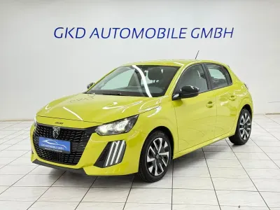 Gebraucht Peugeot 208 Active 75 PS (55 kW) 2024 Farbe aguedagelb/typ aussenver Kleinwagen