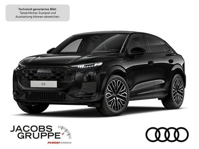 Schwarz Neu 2025 Audi Q3 Sportback S-Line SUV | 63.490 € (Fairer Preis)