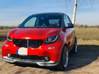 Gebraucht Smart ForTwo Cabrio Brabus 136 PS (100 kW) 2016 Rot Cabrio