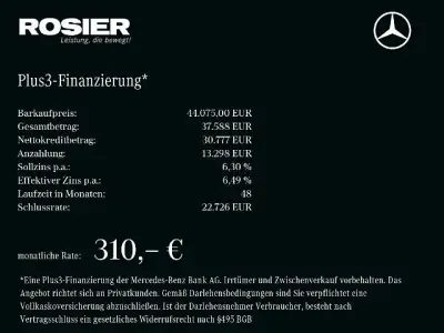 Gebraucht Mercedes GLA200 AMG line 163 PS (119 kW) 2026 Schwarz / nachtschwarz SUV