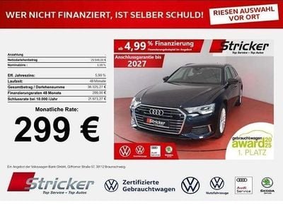 Usata Audi A6 Design 265 CV (194 kW) 2022 Blu Station wagon