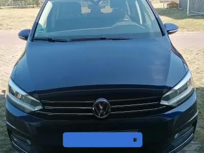 Gebraucht VW Touran Highline 190 PS (139 kW) 2016 Blau Van / Kleinbus