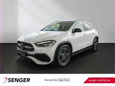Brugt Mercedes GLA200 AMG line 163 HK (119 kW) 2023 Hvid SUV