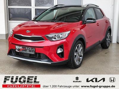 Signalrot met./schwarz Gebraucht 2020 Kia Stonic Spirit SUV | 16.499 € (Fairer Preis)