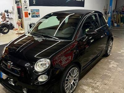 Schwarz Gebraucht 2016 Abarth 500 Cabrio | 8.000 €