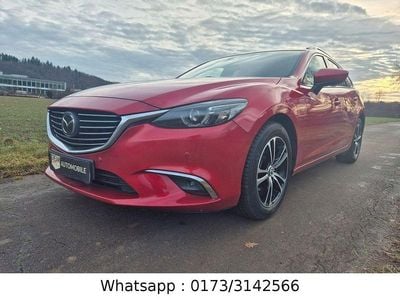 Second-hand Mazda 6 Sports-Line 175 CP (128 kW) 2015 Roșu Break