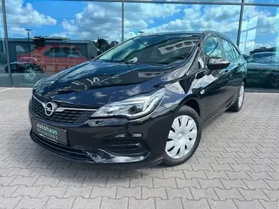 Brugt Opel Astra Edition 110 HK (80 kW) 2021 Sort Stationcar