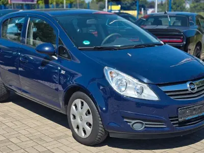 Gebraucht Opel Corsa Edition 90 PS (66 kW) 2009 Blau Kleinwagen