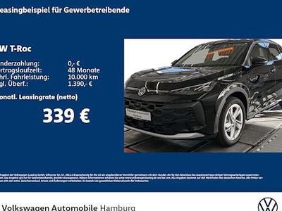 Neu VW T-Roc Style 116 PS (85 kW) 2026 Schwarz SUV