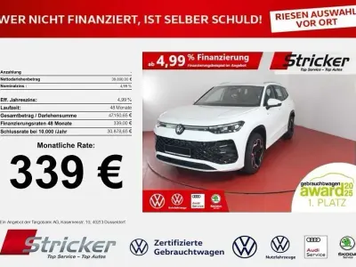 Gebraucht VW Tayron R-line 150 PS (110 kW) 2025 Pure white SUV
