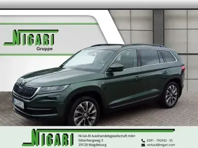 Gebraucht Skoda Kodiaq Clever 150 PS (110 kW) 2021 Gruen SUV