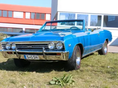 Gebraucht Chevrolet Chevelle 349 PS (256 kW) 1967 Blau Cabrio