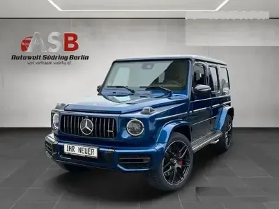 Second-hand Mercedes G63 AMG AMG 585 CP (430 kW) 2020 Albastru SUV