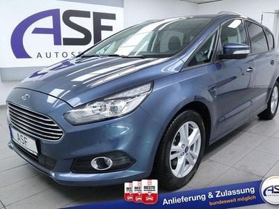 Chromablau metallic Gebraucht 2019 Ford S-MAX Business Edition Van / Kleinbus | 18.970 € (Fairer Preis)