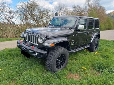 Second-hand Jeep Wrangler Sahara 200 CP (147 kW) 2020 Gri SUV