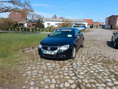 Gebraucht VW Eos Individual 150 PS (110 kW) 2007 Schwarz Cabrio