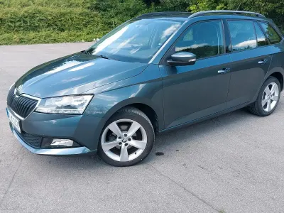 Gebraucht Skoda Fabia 75 PS (55 kW) 2018 Blau Kombi