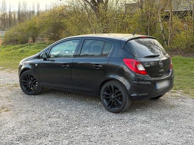 Gebraucht Opel Corsa 82 PS (60 kW) 2009 Schwarz Kleinwagen