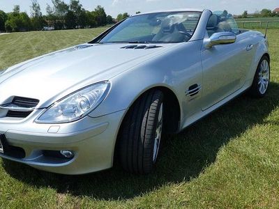 Gebraucht Mercedes SLK200 163 PS (119 kW) 2006 Silber Cabrio