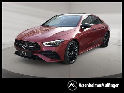 Rot manufaktur lack manufaktur Gebraucht 2025 Mercedes CLA220 AMG Limousine | 44.989 € (Teuer)