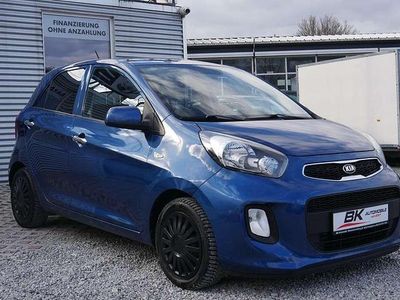 Gebraucht Kia Picanto 67 PS (49 kW) 2016 (bu7) seosanblau met. Kleinwagen