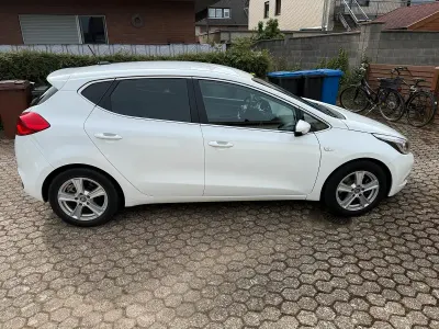 Gebraucht Kia Ceed DREAM-TEAM Edition 128 PS (94 kW) 2015 Weiß Kleinwagen