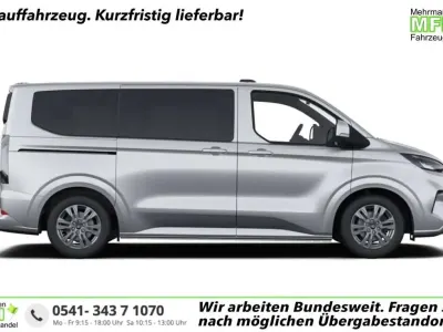 Neu Ford Tourneo Custom Titanium 170 PS (125 kW) 2026 Moondust silver metallic Van