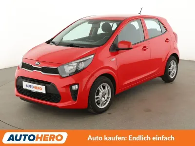 Brugt Kia Picanto Edition 7 67 HK (49 kW) 2018 Rød Hatchback