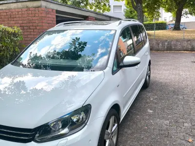 Gebraucht VW Touran 105 PS (77 kW) 2014 Weiß Van / Kleinbus