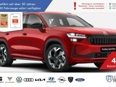Neu Skoda Kodiaq SportLine 204 PS (150 kW) 2026 Rot SUV
