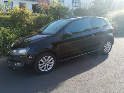 Gebraucht VW Polo Style 69 PS (50 kW) 2011 Schwarz Kleinwagen